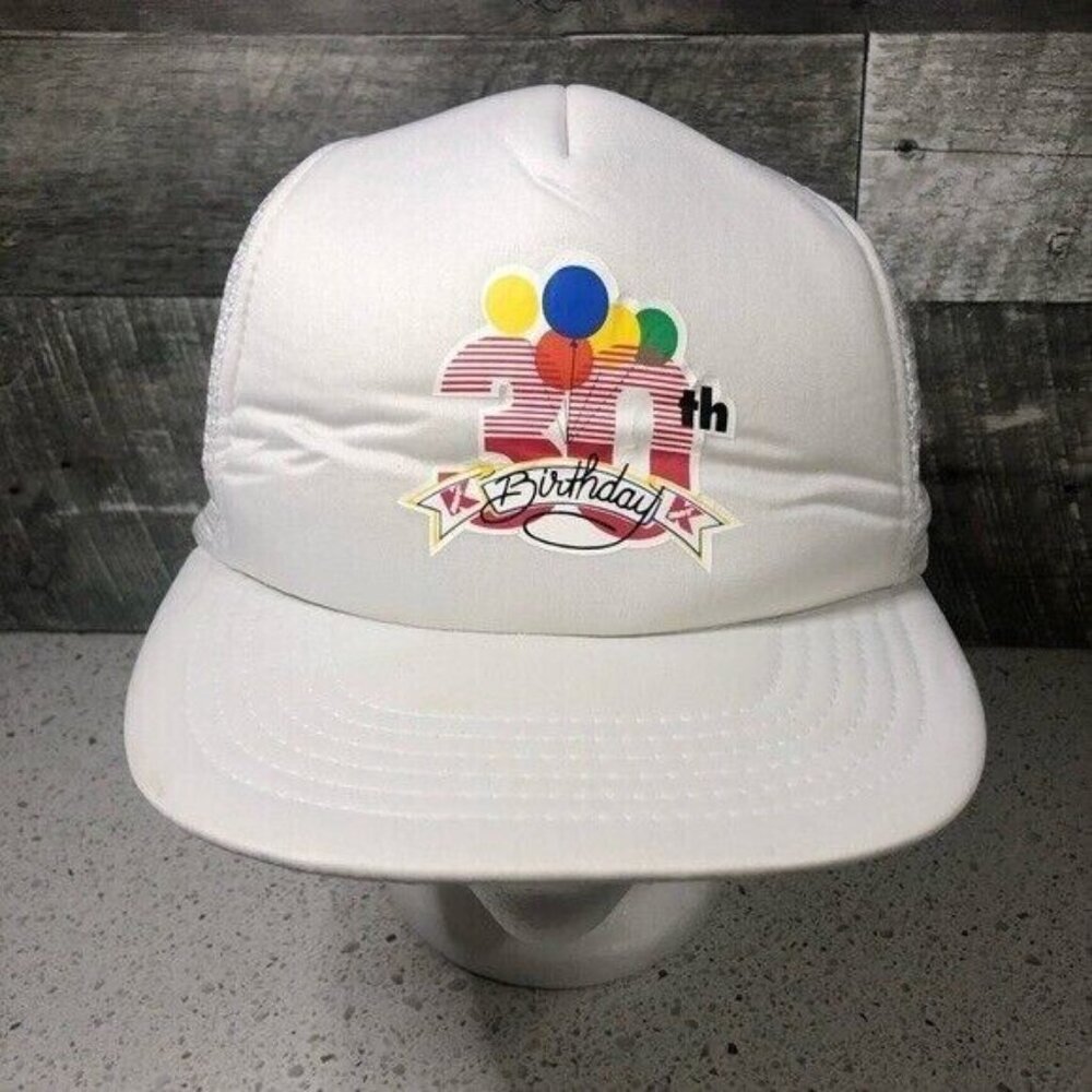 Vintage Kmart Mesh Trucker Hat 30th Birthday K-Mart Cap Adjustable